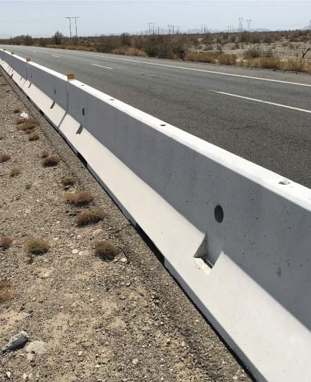 k-rail in western region